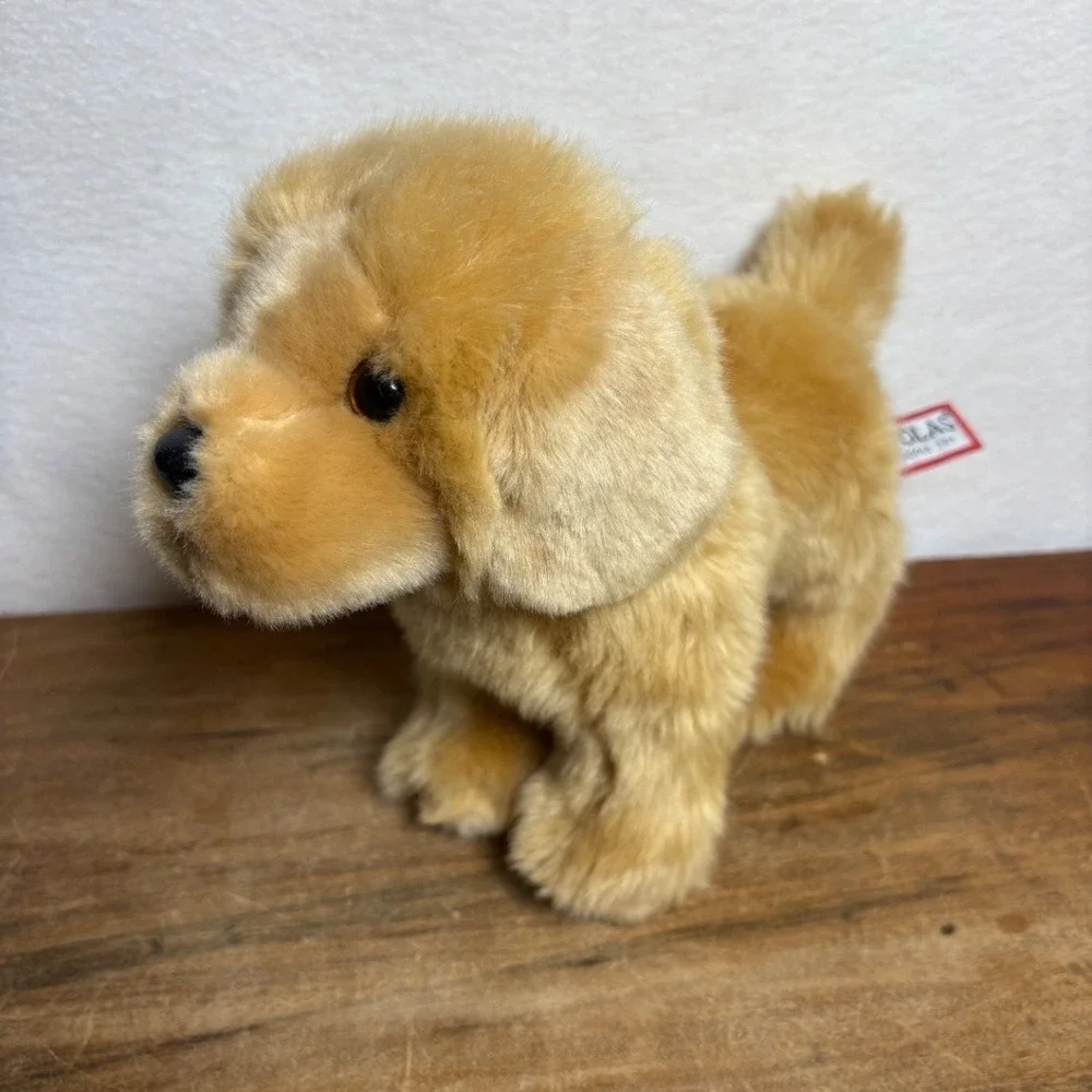 Douglas Cuddle Toys 1724 Chap Golden Retriever Puppy Plush Dog Soft Tan Small